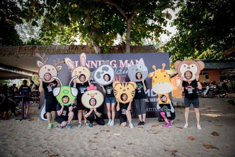 Batu Ferringhi Beach Team Building Running Man L5 Photo Corner