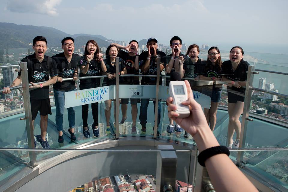 Rainbow Skywalk Penang The Top Mall Indoor Team Building Activities