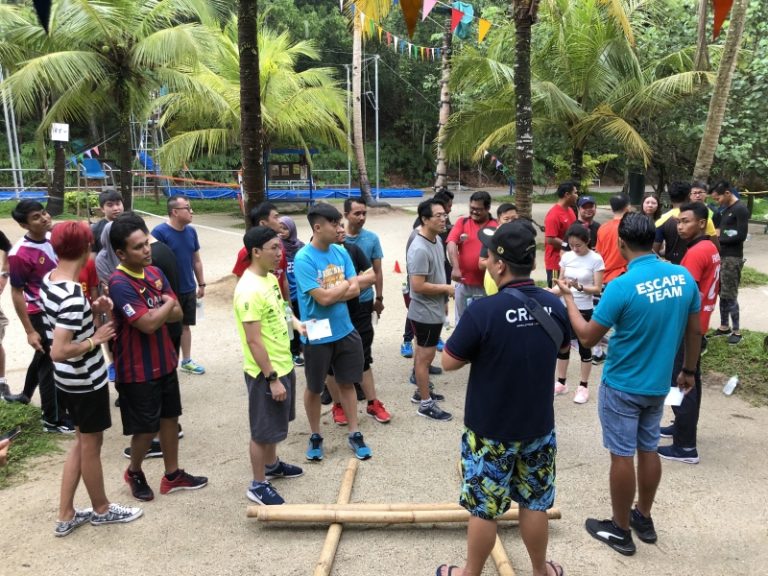 Corporate Team Building Special Series at Penang Escape Theme Park in a